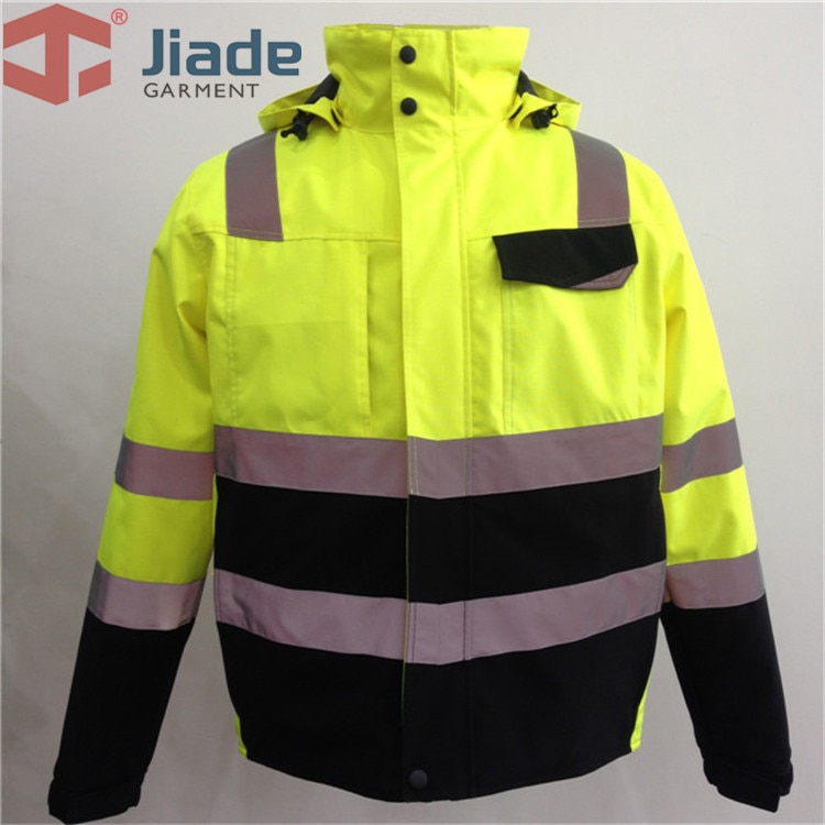 Jiade  & s ۾  ܿ Ŷ ݻ ܿ Ŷ   WinterJacket EN471 / ANSIWinter Ŷ/Jiade Men&s Work Wear Winter Jacket Reflective Winter Jacket High V